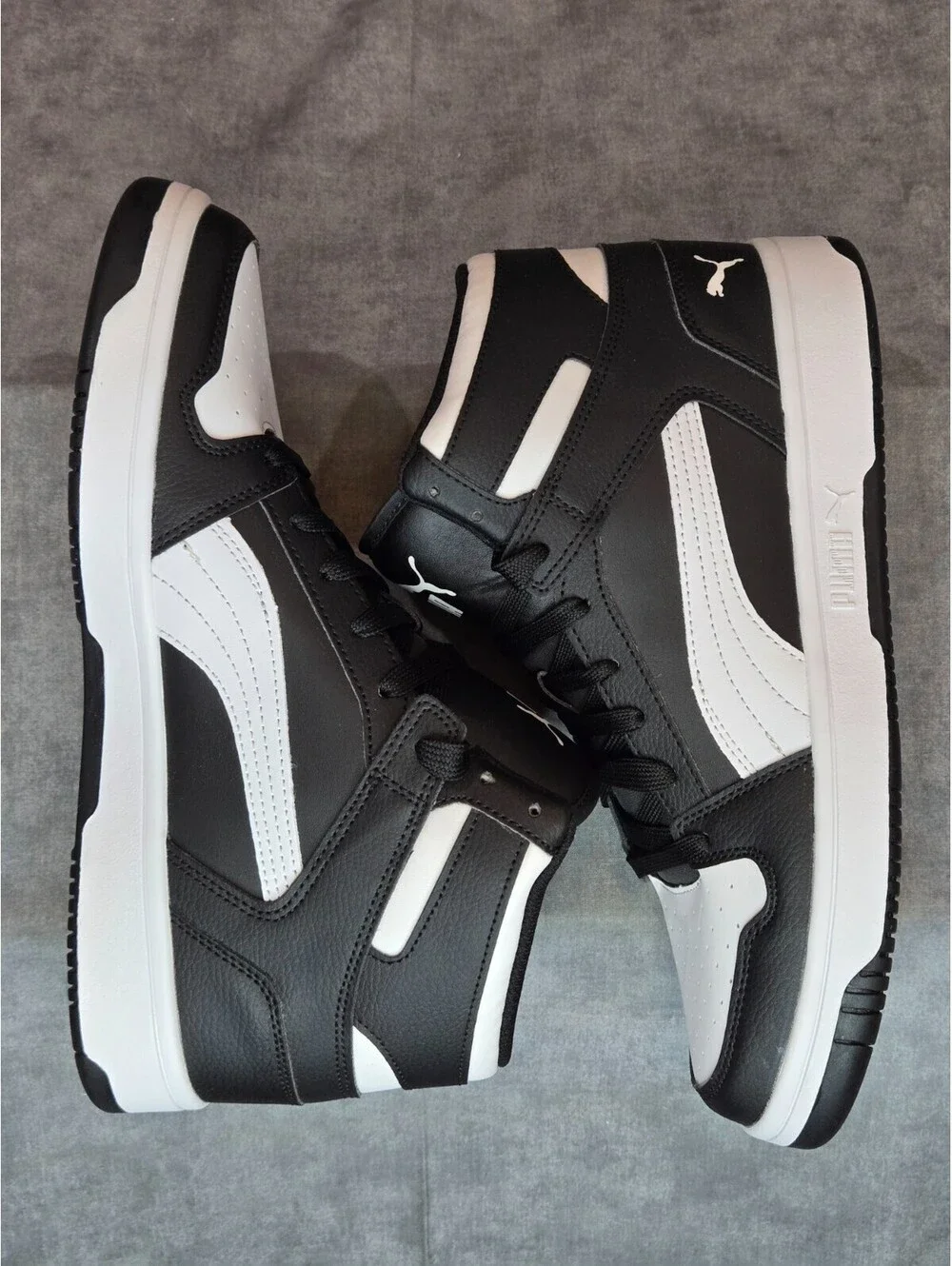 PUMA Rebound LayUp SL - Black / White (369573-01) Men's 10.5 BRAND NEW IN BOX